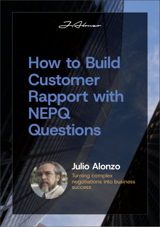 Customer conversations with NEPQ questions